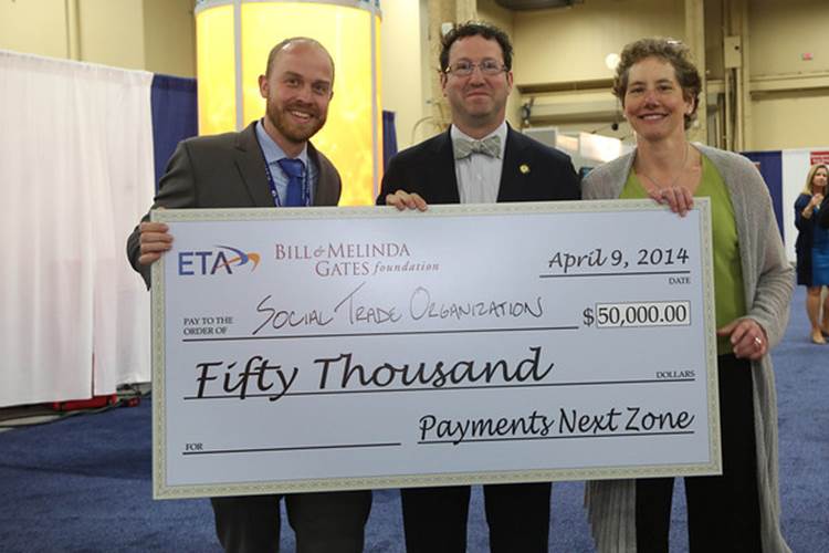 ePay Innovation Award Cheque