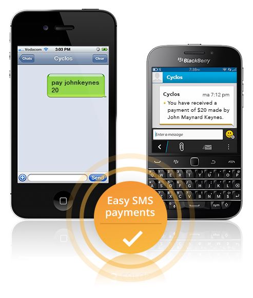 Easy SMS payment